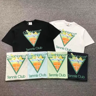 ¥105 CASABLANCA T-SHIRT 52062605127(im 170cm 60kg i wear size L in the phot)