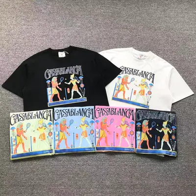 ¥105 CASABLANCA T-SHIRT 52062601127(im 170cm 60kg i wear size L in the phot)