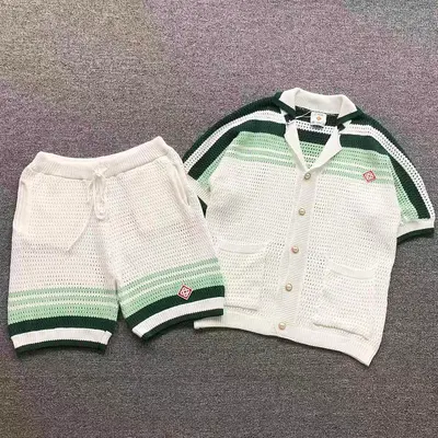 ¥293 CASABLANCA T-SHIRT SHORTS 52062610127(im 170cm 60kg i wear size M in the phot)