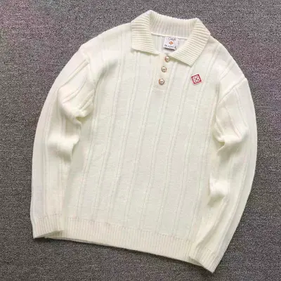 ¥185 CASABLANCA SWEATER 52062602127(im 170cm 60kg i wear size L in the phot)