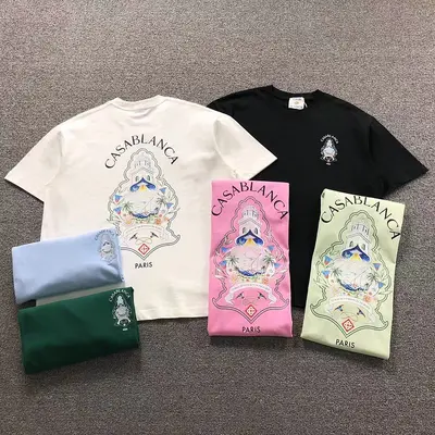 ¥105 CASABLANCA T-SHIRT 52062603127(im 170cm 60kg i wear size L in the phot)