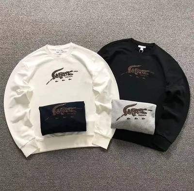 ¥135 LACOSTE HOODIE 2206260404(im 170cm 60kg i wear size L in the phot)