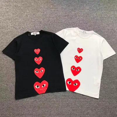 ¥98 CDG T-SHIRT 3206272121(im 170cm 60kg i wear size M in the phot)