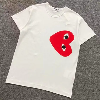 ¥98 CDG T-SHIRT 3206273121(im 170cm 60kg i wear size M in the phot)
