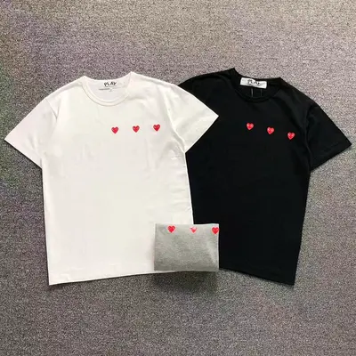 ¥98 CDG T-SHIRT 3206271521(im 170cm 60kg i wear size M in the phot)