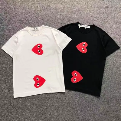 ¥98 CDG T-SHIRT 3206270921( im 170cm 60kg i wear size L in the phot)