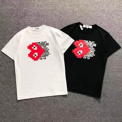 ￥98 CDG T-SHIRT 3206271821（im 170cm 60kg i wear size M in the phot）