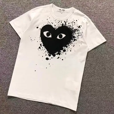 ￥98 CDG T-SHIRT 3206273021（im 170cm 60kg i wear size M in the phot）
