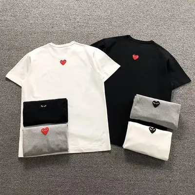 ￥98 CDG T-SHIRT 3206273421（ im 170cm 60kg i wear size L in the phot）