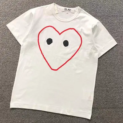 ￥98 CDG T-SHIRT 3206273221（im 170cm 60kg i wear size M in the phot）