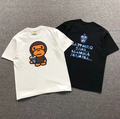 ￥88 BAPE T-SHIRT 12710431（im 170cm 60kg i wear size M in the phot）
