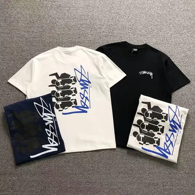 ￥88 STUSSY T-SHIRT 12710131（im 170cm 60kg i wear size M in the phot）