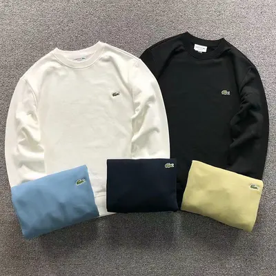 ￥168 LACOSTE HOODIE 2207021504（im 170cm 60kg i wear size M in the phot）