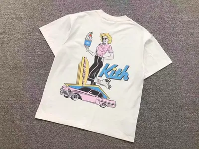 ￥98 KITH T-SHIRT 12731695（im 170cm 60kg i wear size S in the phot）