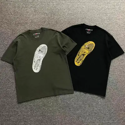 ¥95 A⭐R J⭐R⭐AN T-SHIRT 3207030502(im 170cm 60kg i wear size L in the phot)