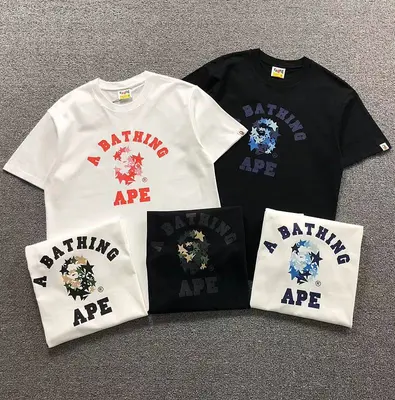 ￥82 BAPE T-SHIRT 52070601164（im 170cm 60kg i wear size M in the phot）