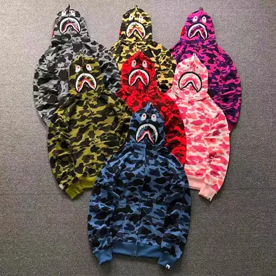 ￥135 BAPE HOODIE 52070724158（im 170cm 60kg i wear size M in the phot）