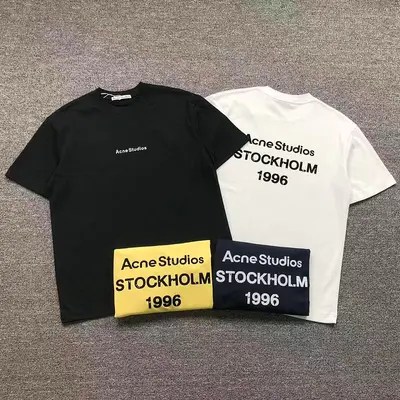 ￥125 ACNE STUDIOS T-SHIRT 52070705147（im 170cm 60kg i wear size M in the phot）