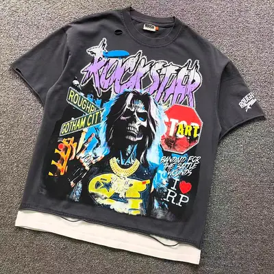 ￥113 R⭐⭐G⭐P⭐⭐Y T-SHIRT 5207080741（im 170cm 60kg i wear size M in the phot）