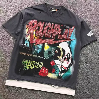 ￥113 R⭐⭐G⭐P⭐⭐Y T-SHIRT 5207080941（im 170cm 60kg i wear size M in the phot）