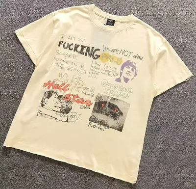 ￥105 HELLSTAR T-SHIRT 12791571（im 170cm 60kg i wear size S in the phot）