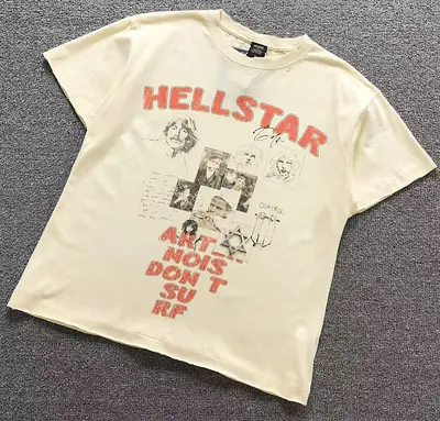 ￥105 HELLSTAR T-SHIRT 12791471（im 170cm 60kg i wear size S in the phot）