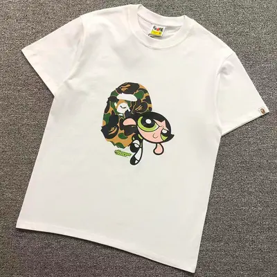 ￥95 BAPE T-SHIRT 3207090421（im 170cm 60kg i wear size M in the phot）