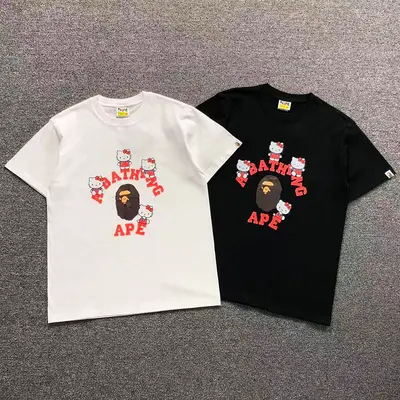 ¥95 BAPE T-SHIRT 3207090121 (im 170cm 60kg i wear size M in the phot)