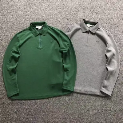 ¥168 LACOSTE LONG SLEEVED 127100309(im 170cm 60kg i wear size M in the phot)
