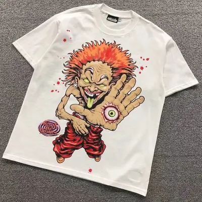 ￥113 HELLSTAR T-SHIRT 127111417（im 170cm 60kg i wear size S in the phot）