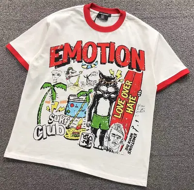 ￥113 MI⭐⭐D EM⭐⭐ION T-SHIRT 127111517（im 170cm 60kg i wear size S in the phot）