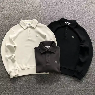 ¥158 LACOSTE HOODIE 4207140509(im 170cm 60kg i wear size M in the phot)