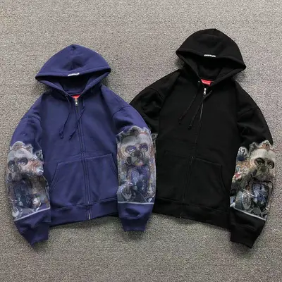 ¥288 S⭐⭐R⭐⭐E HOODIE 52071610182(im 170cm 60kg i wear size L in the phot)
