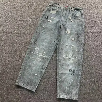 ¥298 S⭐⭐R⭐⭐E TROUSERS 52071608182(im 170cm 60kg i wear size 30 in the phot)