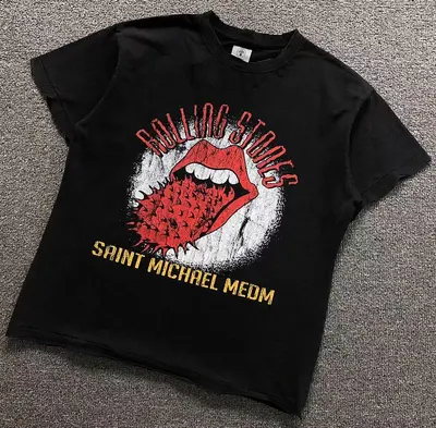 ¥105 SAINT MICHAEL T-SHIRT 42071703155(im 170cm 60kg i wear size S in the phot)