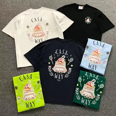¥105 CASABLANCA T-SHIRT 52071808127(im 170cm 60kg i wear size L in the phot)