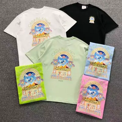 ￥105 CASABLANCA T-SHIRT 52071810127（im 170cm 60kg i wear size L in the phot）