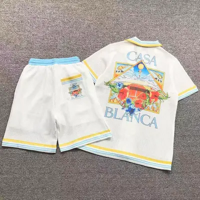 TOP ￥105 SHORTS ￥98 CASABLANCA T-SHIRT SHORTS 3207180132