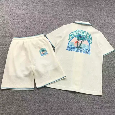 TOP ￥105 SHORTS ￥98 CASABLANCA T-SHIRT SHORTS 3207180232