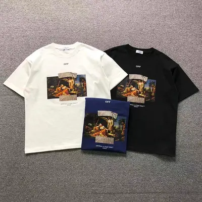 ￥105 OFF-WHITE T-SHIRT 5207182419（im 170cm 60kg i wear size M in the phot）