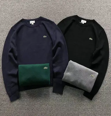 ￥175 LACOSTE SWEATER 4207201001（im 170cm 60kg i wear size XL in the phot）