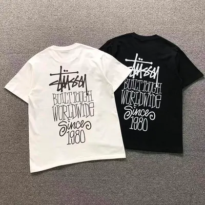 ￥88 STUSSY T-SHIRT 3207200421（im 170cm 60kg i wear size M in the phot）