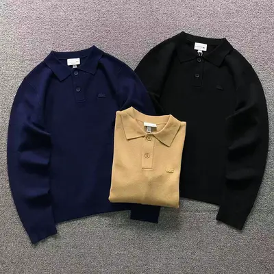 ￥185 LACOSTE SWEATER 4207201201（im 170cm 60kg i wear size L in the phot）