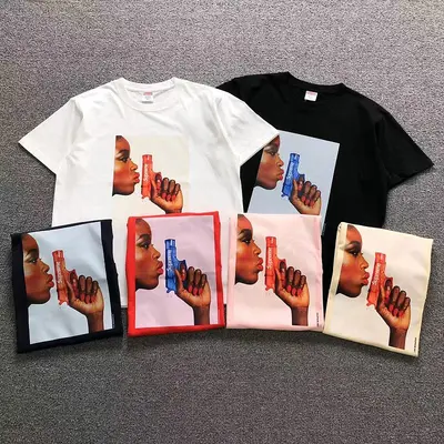 ¥98 S⭐⭐R⭐⭐E T-SHIRT 127210202(im 170cm 60kg i wear size M in the phot)