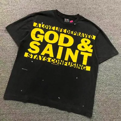 ¥114 SAINT MICHAEL T-SHIRT 3207222017(im 170cm 60kg i wear size S in the phot)