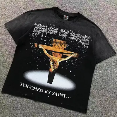 ¥112 SAINT MICHAEL T-SHIRT 3207221817(im 170cm 60kg i wear size S in the phot)