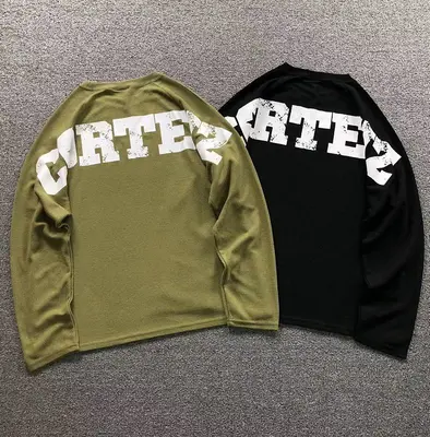 ¥98 CORTEIZ LONG SLEEVED 5207220678(im 170cm 60kg i wear size L in the phot)