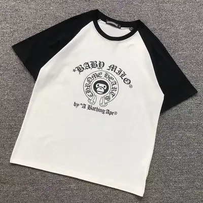 ¥88 C⭐⭐OME HE⭐⭐TS BAPE T-SHIRT 1272305177(im 170cm 60kg i wear size M in the phot)