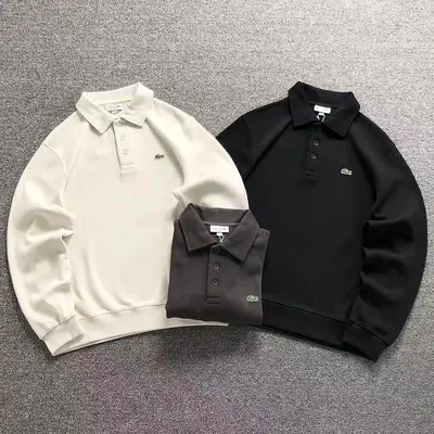 ¥188 LACOSTE HOODIE 22072425171(im 170cm 60kg i wear size XL in the phot)