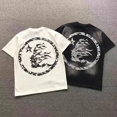￥118 HELLSTAR T-SHIRT 3207260472（im 170cm 60kg i wear size M in the phot）